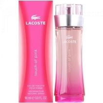 Touch of Pink by Lacoste Eau De Toilette Spray 3 oz for Women