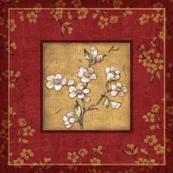 Touch of Red II Canvas Art - Charlene Audrey (24 x 24)