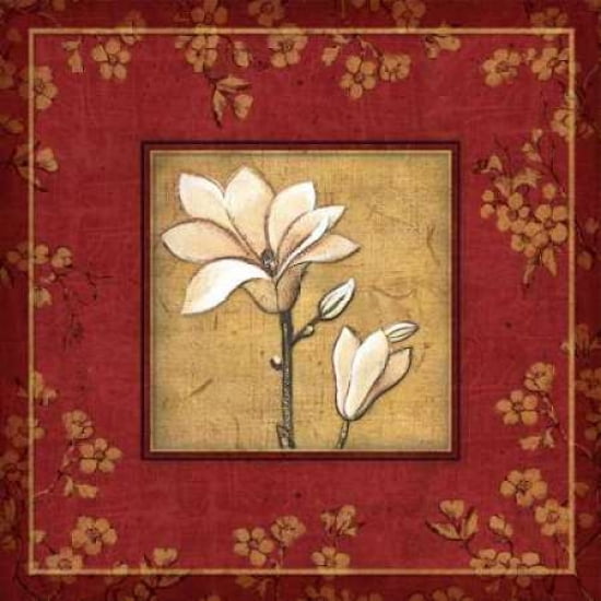 Touch of Red III Canvas Art - Charlene Audrey (24 x 24)