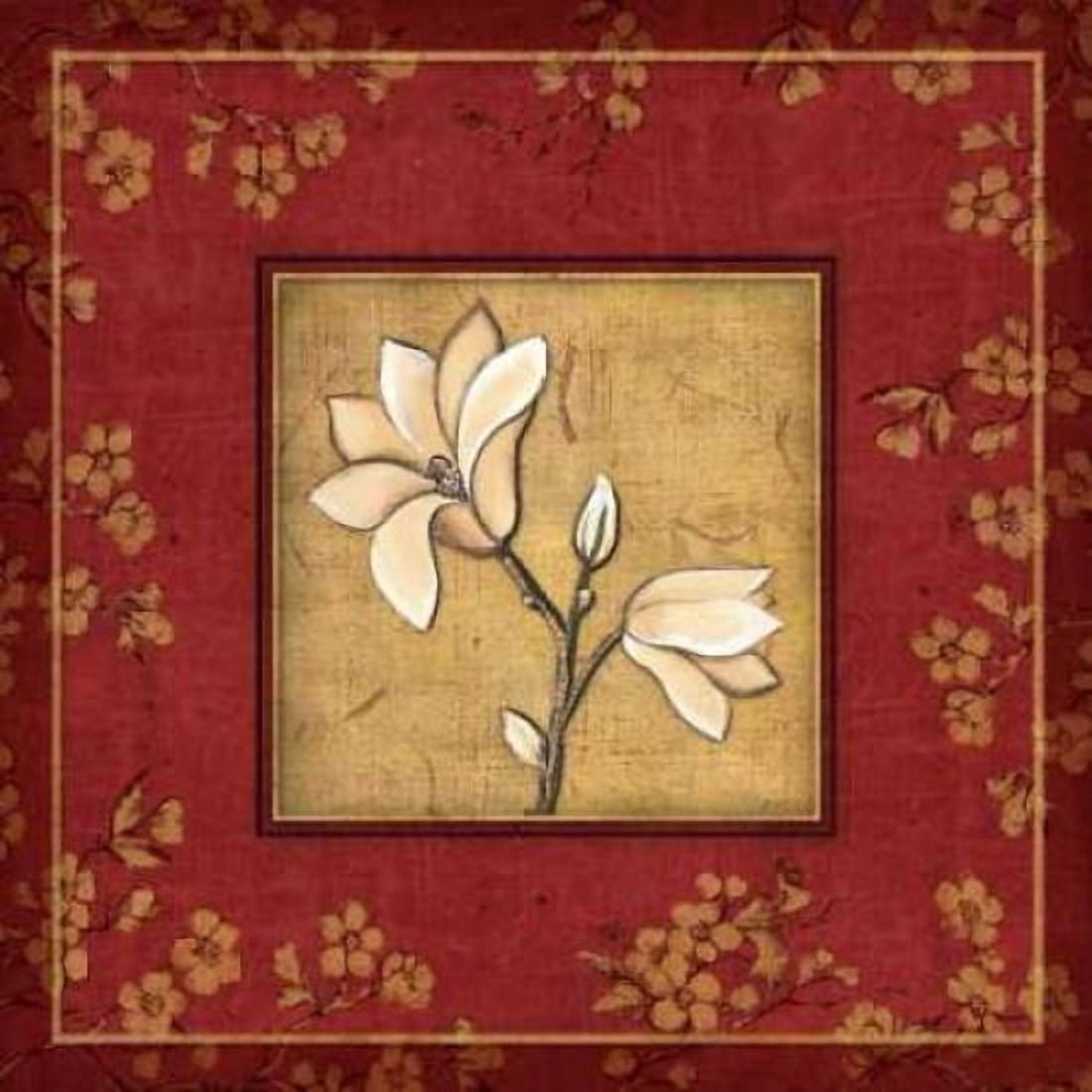 Touch of Red IV Canvas Art - Charlene Audrey (24 x 24)