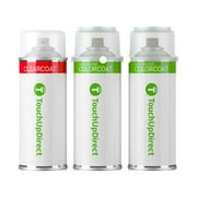 TouchUpDirect 070 Blizzard Pearl Tricoat for Toyota Exact Match Touch Up Paint Aerosol - Essential Kit
