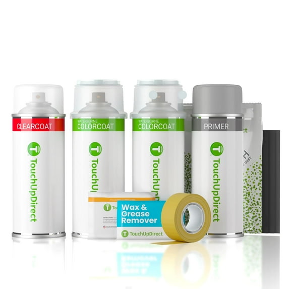 TouchUpDirect 089 Wind Chill Pearl Tricoat for Toyota Exact Match Touch Up Paint Aerosol - Platinum Kit