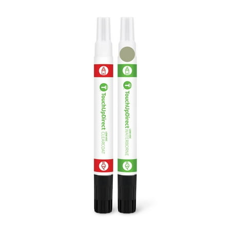 TouchUpDirect 11/WA382E Pewter Metallic for Chevrolet Exact Match Touch Up Paint Combo - Essential Kit
