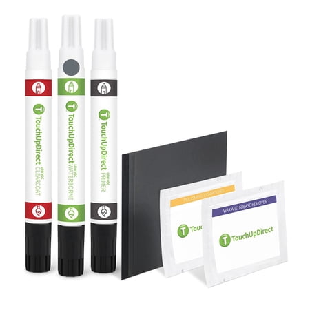 TouchUpDirect 1F9 Slate Metallic for Toyota Exact Match Touch Up Paint Combo - Platinum Kit