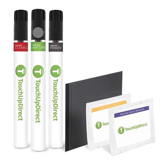 TouchUpDirect 1L7 Underground Compatible with Toyota Exact Match Touch Up Paint Brush - Platinum Kit