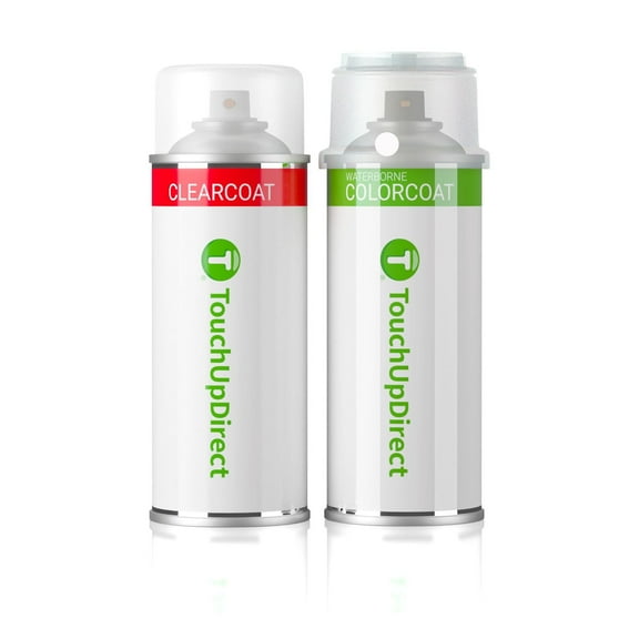 TouchUpDirect 268/A, 231047 Bianco for Maserati Exact Match Touch Up Paint Aerosol - Essential Kit