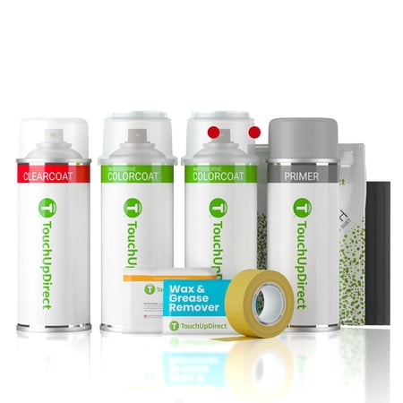 TouchUpDirect 41V Soul Red Metallic Tricoat for Mazda Exact Match Touch Up Paint Aerosol - Platinum Kit