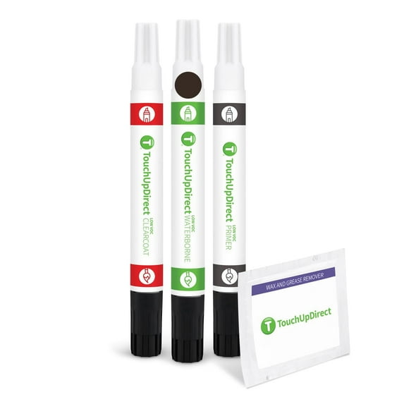 TouchUpDirect 4X7 Brownstone Compatible With Toyota Exact Match Touch Up Paint Combo - Preferred Kit