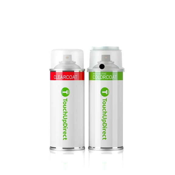 TouchUpDirect 668 Jet Black for BMW Exact Match Touch Up Paint Aerosol - Essential Kit