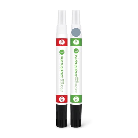 TouchUpDirect 8R3 Pacific Blue Metallic for Toyota Exact Match Touch Up Paint Combo - Essential Kit