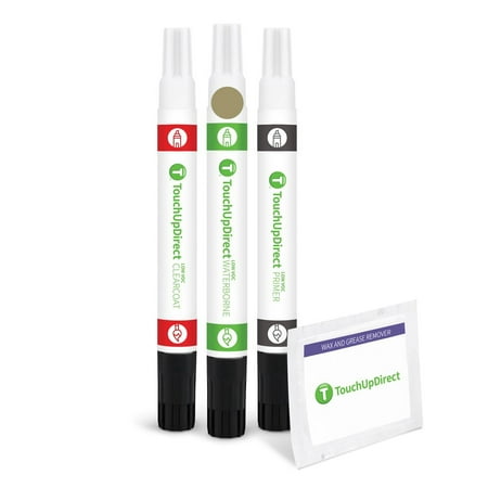 TouchUpDirect AQ/M6985 Arizona Beige Metallic Compatible With Ford Exact Match Touch Up Paint Combo - Preferred Kit