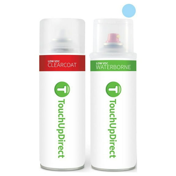 TouchUpDirect BG-62M Mountain Air Metallic Compatible With Honda Exact Match Touch Up Paint Aerosol - Essential Kit