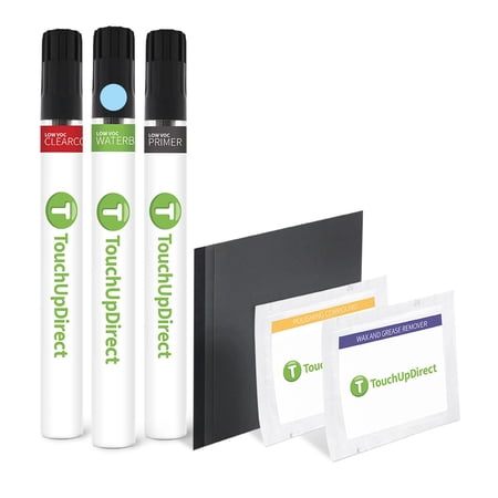 TouchUpDirect BG-62M Mountain Air Metallic Compatible with Honda Exact Match Touch Up Paint Brush - Platinum Kit
