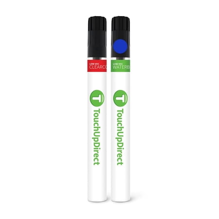 TouchUpDirect C1M Phytonic Blue Metallic Compatible with BMW Exact Match Touch Up Paint Brush - Essential Kit