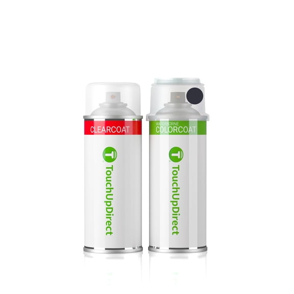 TouchUpDirect C27 Arctic Gray Metallic Compatible with BMW Exact Match Touch Up Paint Aerosol - Essential Kit