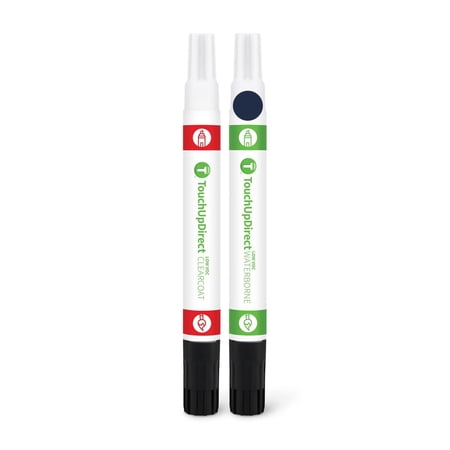 TouchUpDirect DX/M7083 Dark Blue Pearl Compatible With Ford Exact Match Touch Up Paint Combo - Essential Kit