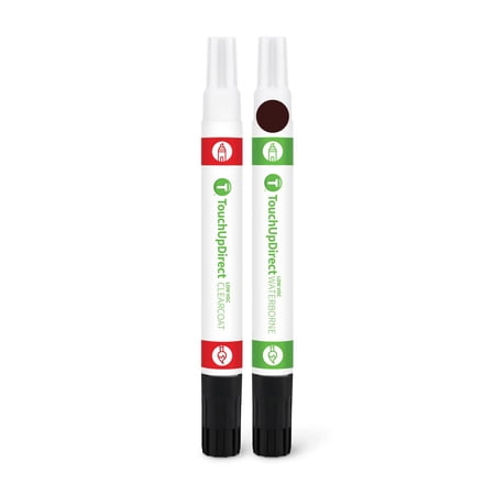 TouchUpDirect E2 Magma Red Compatible With Ford Exact Match Touch Up Paint Combo - Essential Kit