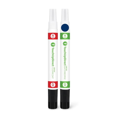 TouchUpDirect G9/M7147A Vista Blue Metallic Compatible With Ford Exact Match Touch Up Paint Combo - Essential Kit