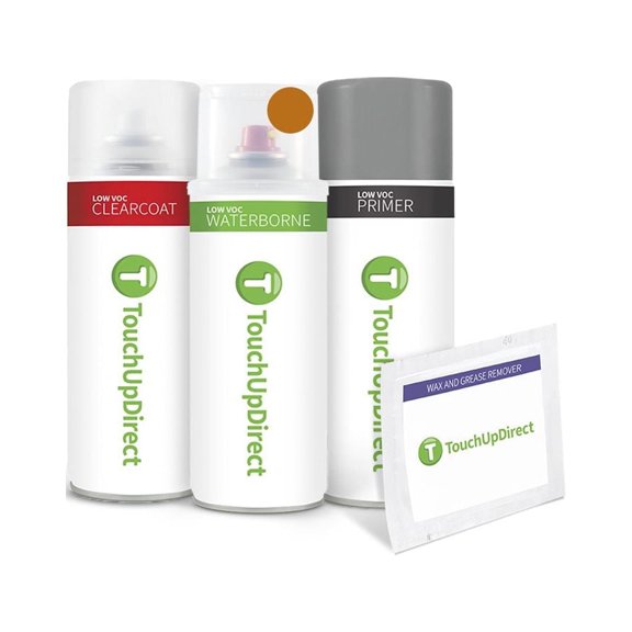 TouchUpDirect GU Saber Compatible With Ford Exact Match Touch Up Paint Aerosol - Preferred Kit