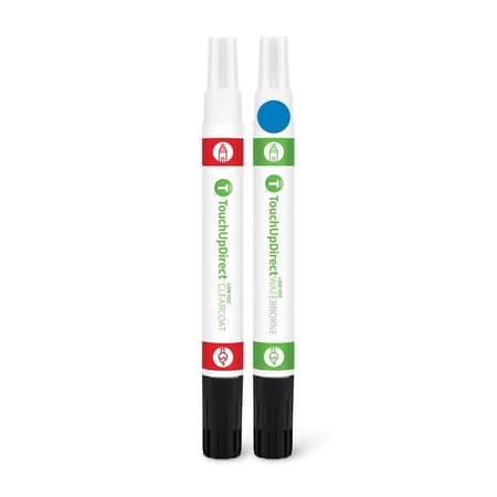 TouchUpDirect H1Q Twilight Blue Metallic for Subaru Exact Match Touch Up Paint Combo - Essential Kit