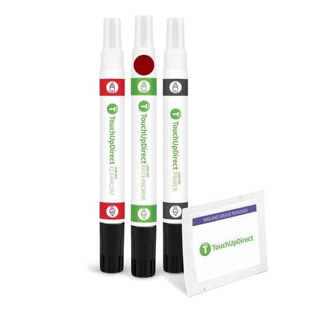 TouchUpDirect H2Q Venetian Red Pearl for Subaru Exact Match Touch Up Paint Combo - Preferred Kit