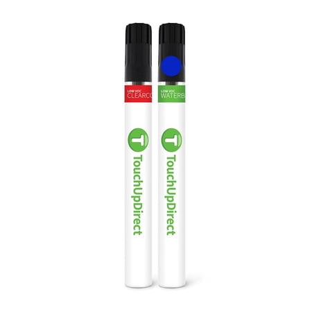TouchUpDirect Superior Blue for Harley Davidson Exact Match Touch Up Paint Brush - Essential Kit