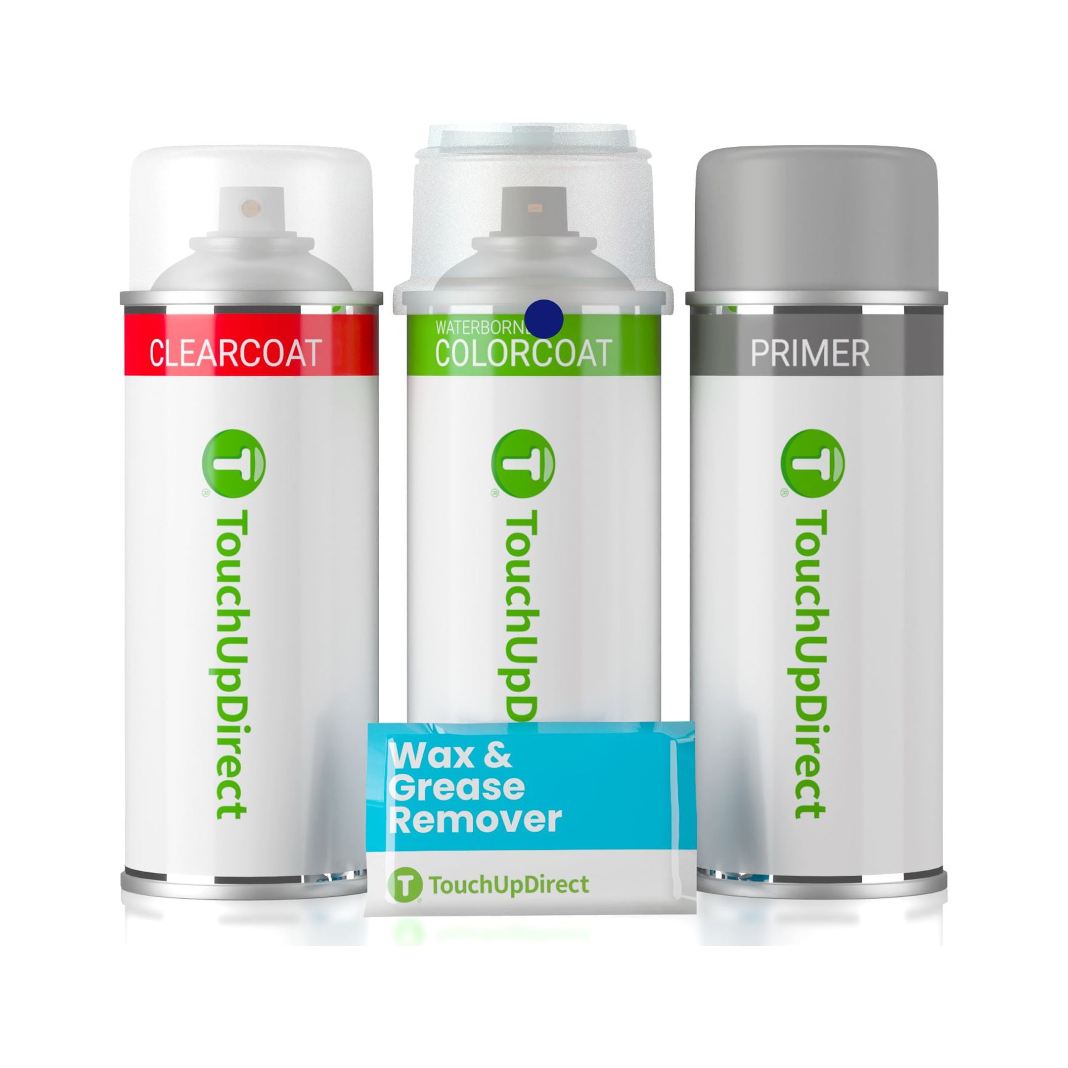 TouchUpDirect L6 Kona Blue for Ford Exact Match Touch Up Paint Aerosol Preferred Package Fits