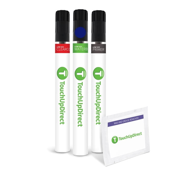 TouchUpDirect L6 Kona Blue Compatible with Ford Exact Match Touch Up Paint Brush - Preferred Kit