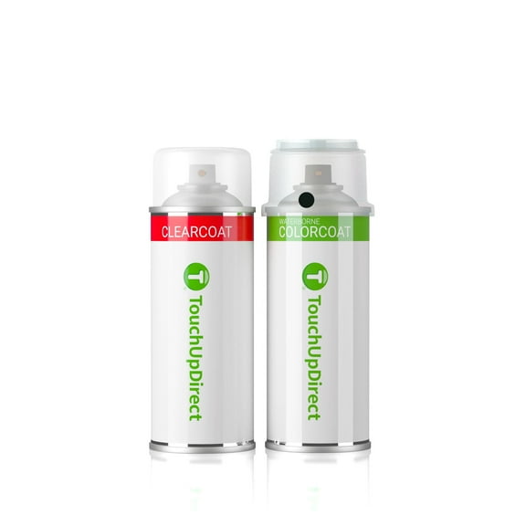 TouchUpDirect LY9B/A2 Brilliant Black for Audi Exact Match Touch Up Paint Aerosol - Essential Kit