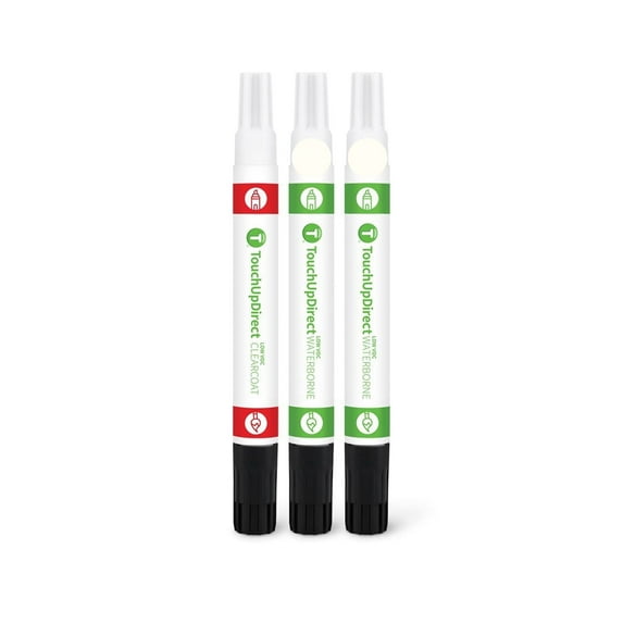 TouchUpDirect NH-883P Platinum White Pearl Tricoat for Honda Exact Match Touch Up Paint Combo - Essential Kit