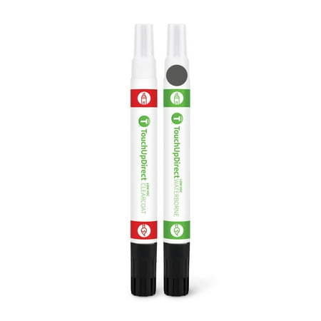TouchUpDirect PAU/LAU Granite Crystal Metallic Compatible With Jeep Exact Match Touch Up Paint Combo - Essential Kit
