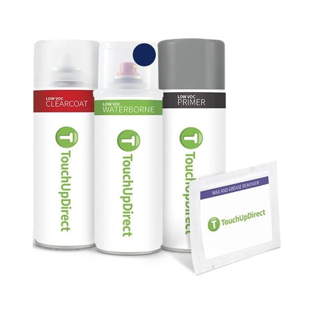 TouchUpDirect PBS/GBS Deep Water Blue Pearl Compatible With Dodge Exact Match Touch Up Paint Aerosol - Preferred Kit