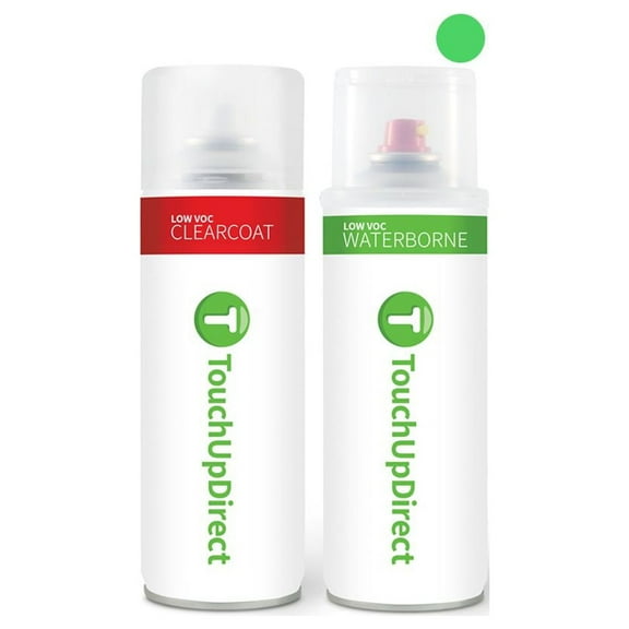 TouchUpDirect PGE Mojito! Compatible With Jeep Exact Match Touch Up Paint Aerosol - Essential Kit