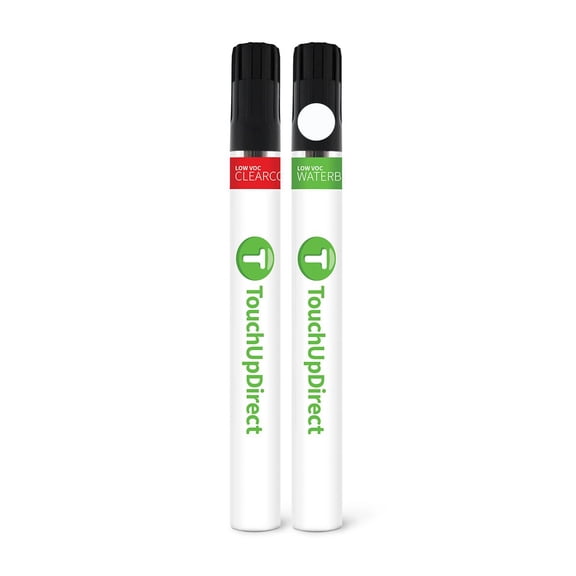 TouchUpDirect PGU Century White for Hyundai Exact Match Touch Up Paint Brush - Essential Package Fits select: 2011-2018 HYUNDAI ACCENT, 2012-2017 HYUNDAI VELOSTER