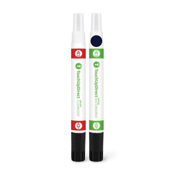 TouchUpDirect PPSB Deep Blue Metallic for Tesla Exact Match Touch Up Paint Combo - Essential Kit
