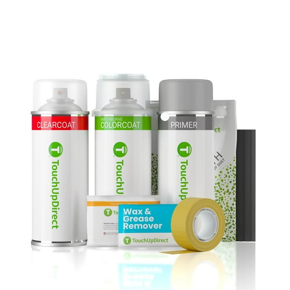TouchUpDirect PW7/GW7/W7/W12 Bright White for Chrysler Exact Match Touch Up Paint Aerosol - Platinum Kit