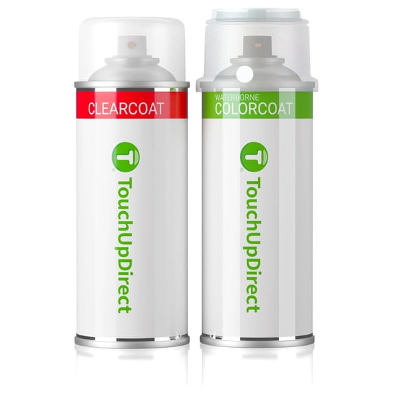 TouchUpDirect QM1 Cloud White Compatible With Nissan Exact Match Touch Up Paint Aerosol - Essential Kit