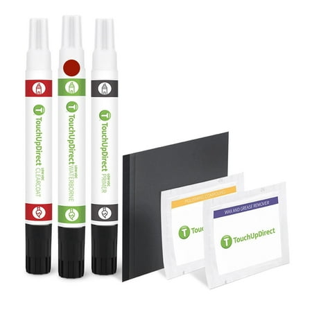 TouchUpDirect R-81 Milano Red for Honda Exact Match Touch Up Paint Combo - Platinum Kit