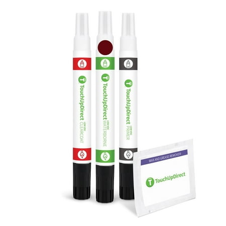TouchUpDirect TR/TR2 Venetian Red Metallic Compatible With Hyundai Exact Match Touch Up Paint Combo - Preferred Kit