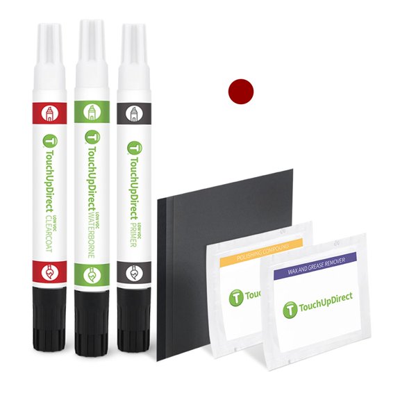 TouchUpDirect TR3 Remington Red Metallic for Kia Exact Match Touch Up Paint Combo - Platinum Package Fits select: 2013-2018 KIA OPTIMA, 2014-2018 KIA SORENTO