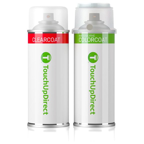 TouchUpDirect UJ Sterling Gray Metallic Compatible with Ford Exact Match Touch Up Paint Aerosol - Essential Kit