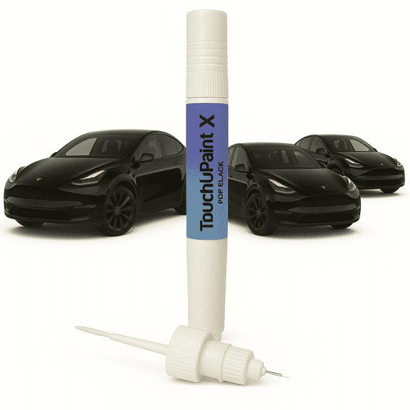 TouchUpPaintX Solid Black (PBSB) Touch Up Paint for Tesla Model 3/Y/S/X Fast Drying