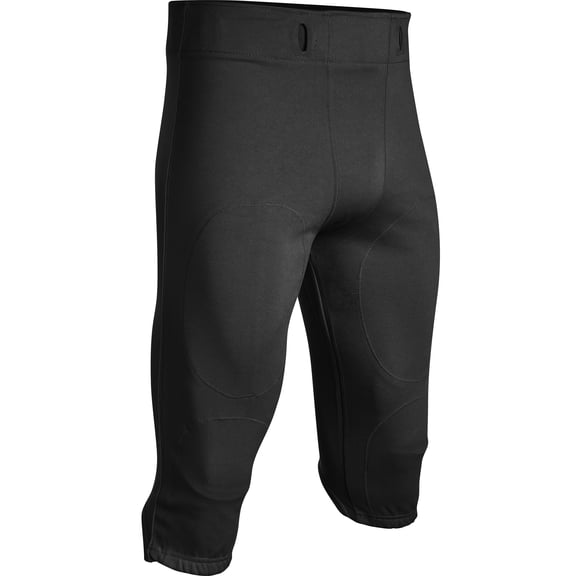 Touchback Football Practice Pants, Adult Medium, Black