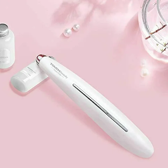 Touchbeauty Portable Eye Massager Wand With 40? Heated & Sonic Vibration -White