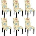 thumbnail image 1 of Touchbetter Chair Covers for Dining Room Set of 6, Stretch Pattern Dining Chair Cover Washable Kitchen Chair Slipcovers Removable Seat Protector Covers for Home Party Wedding Ceremony, 1 of 8