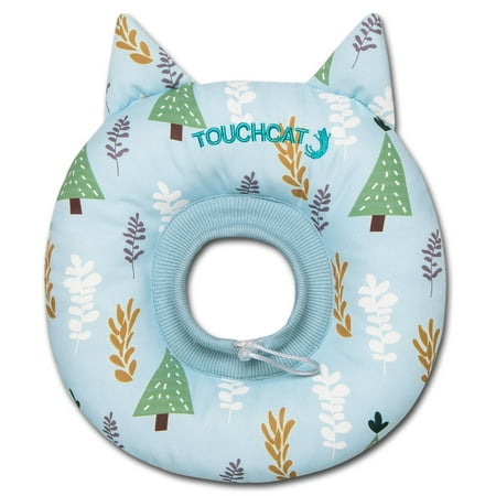 Touchcat ® 'Ringlet' Licking and Scratching Adjustable Pillow Cat Neck Protector