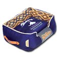 thumbnail image 1 of Touchdog 70's Vintage-Tribal Throwback Diamond Patterned Ultra-Plush Rectangular-Boxed Dog Bed, 1 of 2
