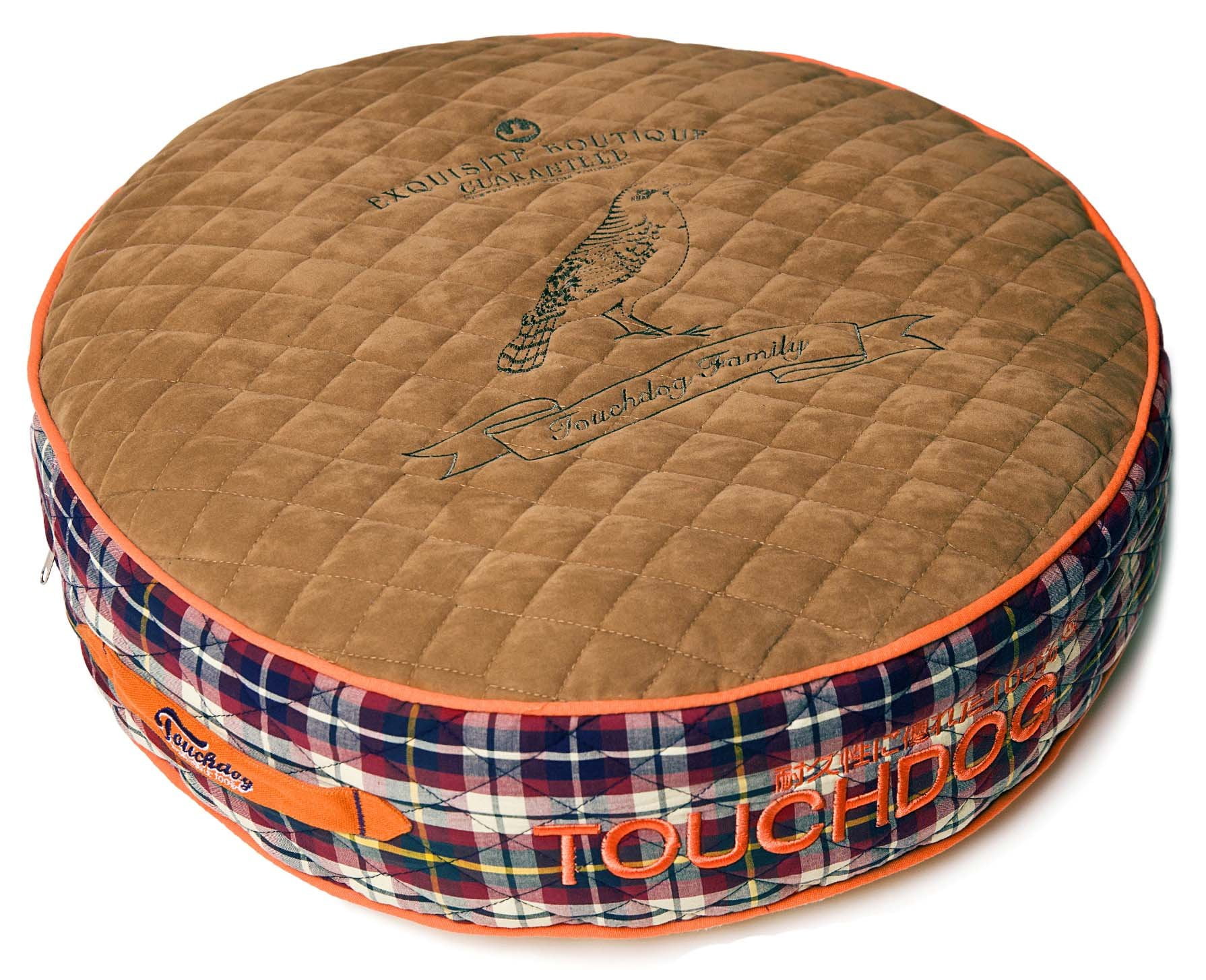 Touchdog ® 'Bark-Royale' Quilted and Raised Premium Rounded