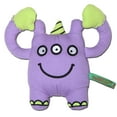 thumbnail image 1 of Touchdog Cartoon Monster Plush Dog Toy with Custom Embroidered Stitching, Multi-color Large, 1 of 1