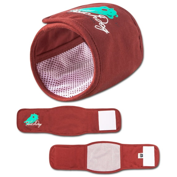 Touchdog Gauze-Aid Protective Dog Bandage and Calming Compression Sleeve